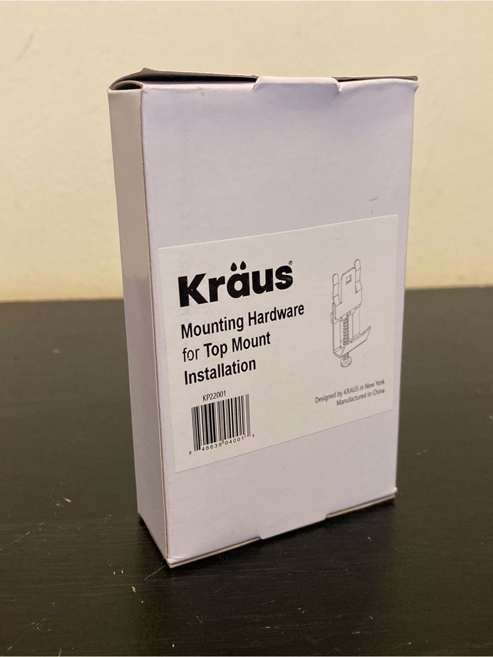 New Sealed Kraus Kitchen Sink Hardware Top Mount Installation 12 Pieces KP22001